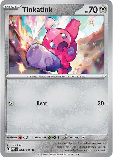 Tinkatink Common • 096/132 Mega Evolution