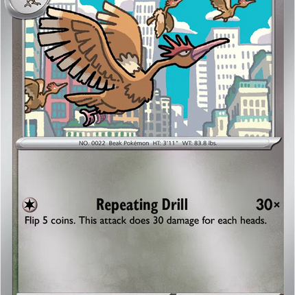 Fearow Common • 103/132 Mega Evolution Reverse Holofoil