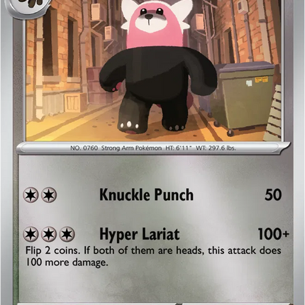 Bewear Common • 112/132 Mega Evolution Reverse Holofoil