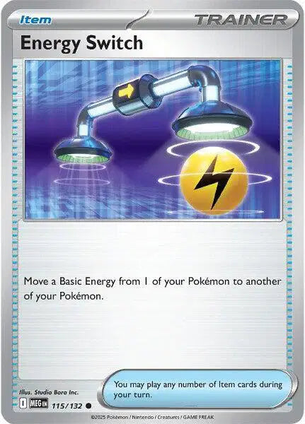 Energy Switch Common • 115/132 Mega Evolution