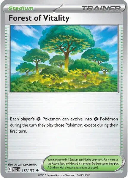 Forest of Vitality Uncommon • 117/132 Mega Evolution