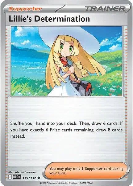Lillie's Determination Uncommon • 119/132 Mega Evolution