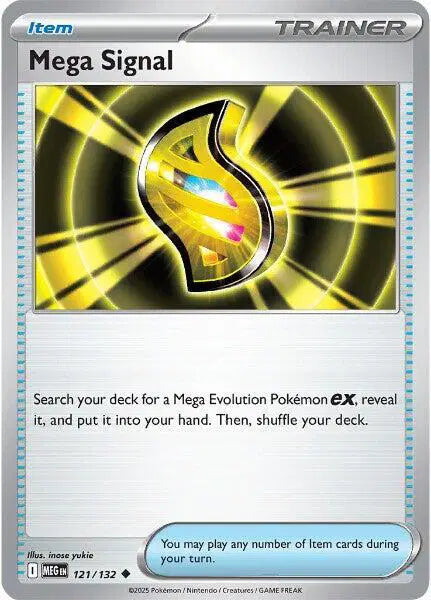 Mega Signal Uncommon • 121/132 Mega Evolution