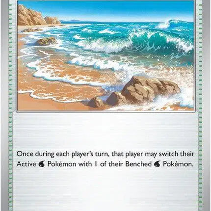 Surfing Beach Uncommon • 129/132 Mega Evolution Reverse Holofoil
