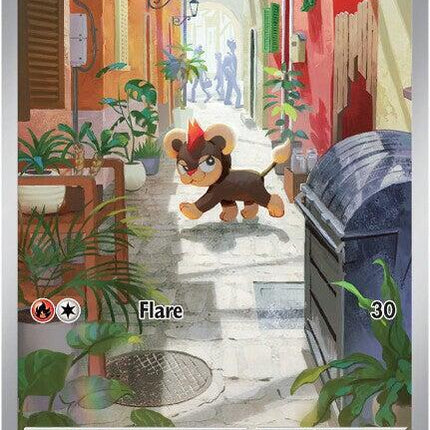 Litleo Mega Evolution Illustration Rare 139/132