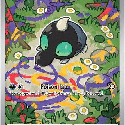 Shroodle Mega Evolution Illustration Rare 149/132