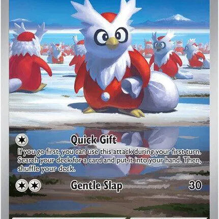 Delibird Mega Evolution Illustration Rare 152/132
