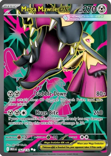 Mega Mawile ex Mega Evolution Ultra Rare 162/132