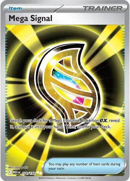 Mega Signal Ultra Rare • 171/132 Mega Evolution