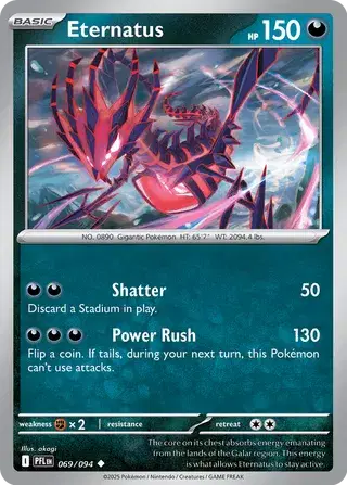 Eternatus Uncommon • 069/094 Phantasmal Flames
