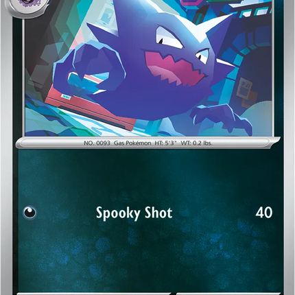 Haunter Uncommon • 055/094 Phantasmal Flames Reverse Holofoil
