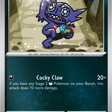 Sableye Common • 059/094 Phantasmal Flames Reverse Holofoil