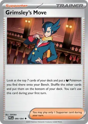 Grimsley's Move Uncommon • 090/094 Phantasmal Flames