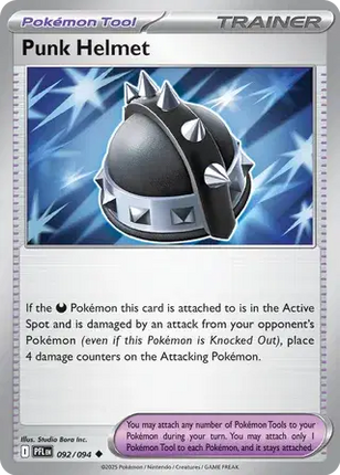 Punk Helmet Uncommon • 092/094 Phantasmal Flames