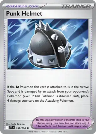 Punk Helmet Uncommon • 092/094 Phantasmal Flames