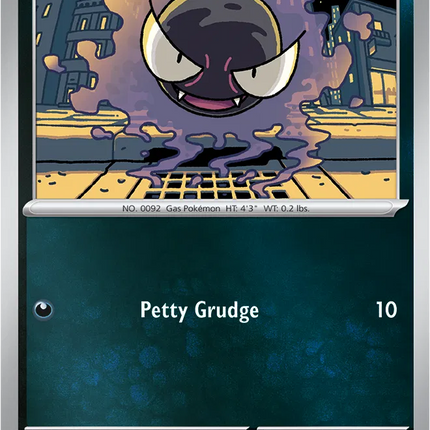 Gastly Common • 054/094 Phantasmal Flames Reverse Holofoil