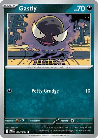 Gastly Common • 054/094 Phantasmal Flames