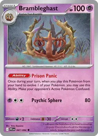 Brambleghast Uncommon • 047/094 Phantasmal Flames