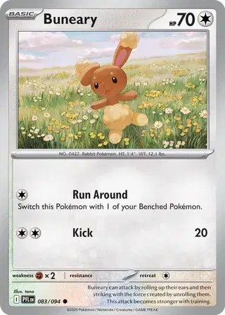 Buneary Common • 083/094 Phantasmal Flames