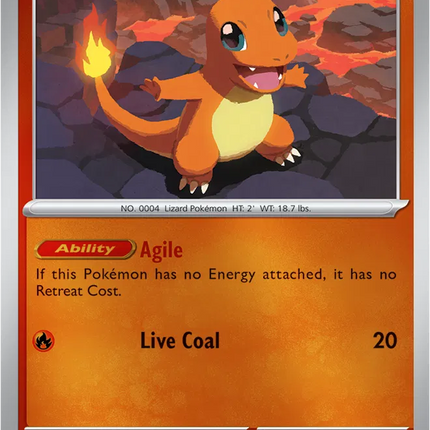 Charmander Phantasmal Flames Common 011/094 Reverse Holofoil
