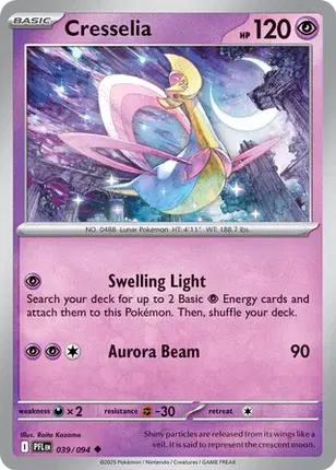 Cresselia Uncommon • 039/094 Phantasmal Flames