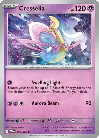 Cresselia Uncommon • 039/094 Phantasmal Flames