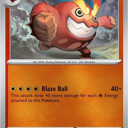 Darmanitan Uncommon • 016/094 Phantasmal Flames Reverse Holofoil