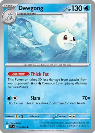 Dewgong Common • 022/094 Phantasmal Flames