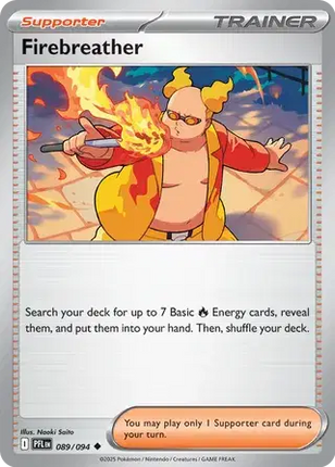 Firebreather Uncommon • 089/094 Phantasmal Flames