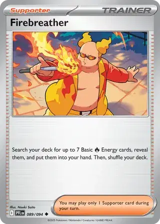 Firebreather Uncommon • 089/094 Phantasmal Flames