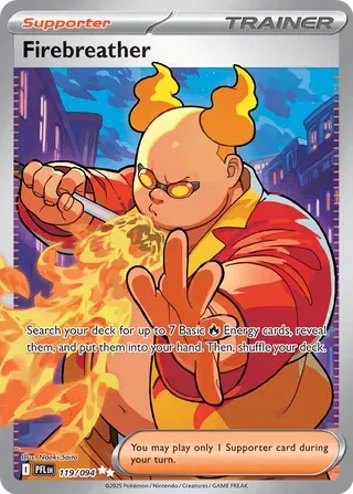 Firebreather Phantasmal Flames Ultra Rare 119/094