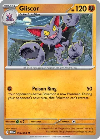 Gliscor Uncommon • 050/094 Phantasmal Flames