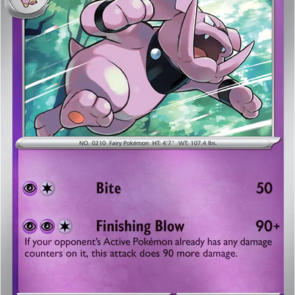Granbull Uncommon • 038/094 Phantasmal Flames Reverse Holofoil