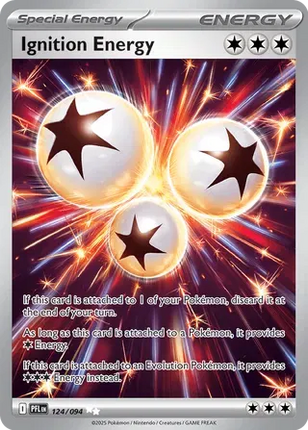 Ignition Energy Phantasmal Flames Ultra Rare 124/094