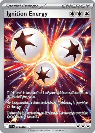 Ignition Energy Phantasmal Flames Ultra Rare 124/094