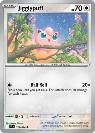 Jigglypuff Common • 076/094 Phantasmal Flames