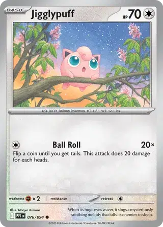 Jigglypuff Common • 076/094 Phantasmal Flames