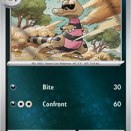 Krokorok Common 065/094 Phantasmal Flames Reverse Holofoil