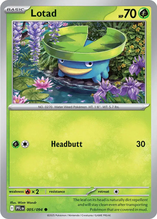 Lotad Common • 005/094 Phantasmal Flames