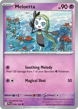 Meloetta Uncommon • 040/094 Phantasmal Flames
