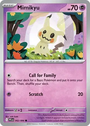 Mimikyu Common • 042/094 Phantasmal Flames