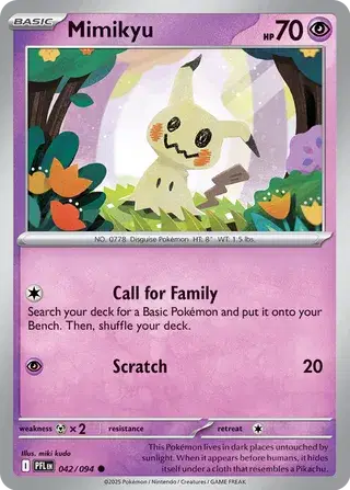 Mimikyu Common • 042/094 Phantasmal Flames