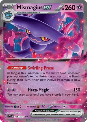 Mismagius ex Double Rare 036094 Phantasmal Flames