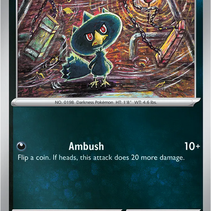 Murkrow Common • 057/094 Phantasmal Flames Reverse Holofoil