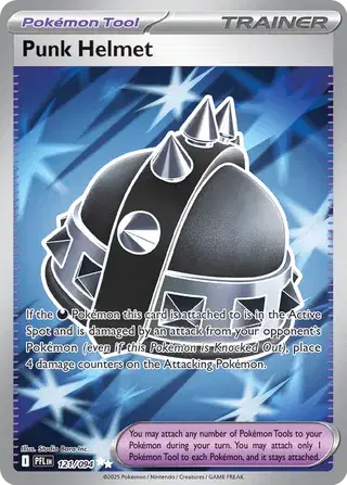 Punk Helmet Ultra Rare • 121/094 Phantasmal Flames