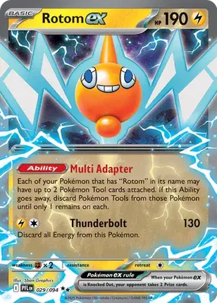 Rotom ex Double Rare • 029/094 Phantasmal Flames