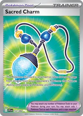 Sacred Charm Ultra Rare 122/094 Phantasmal Flames