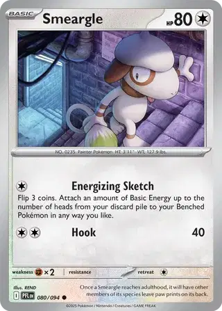 Smeargle Common • 080/094 Phantasmal Flames