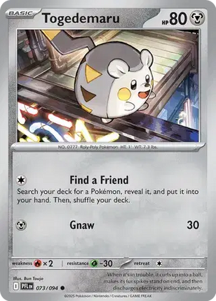 Togedemaru Common • 073/094 Phantasmal Flames