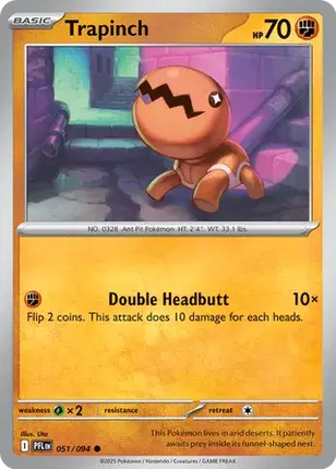 Trapinch Common • 051/094 Phantasmal Flames